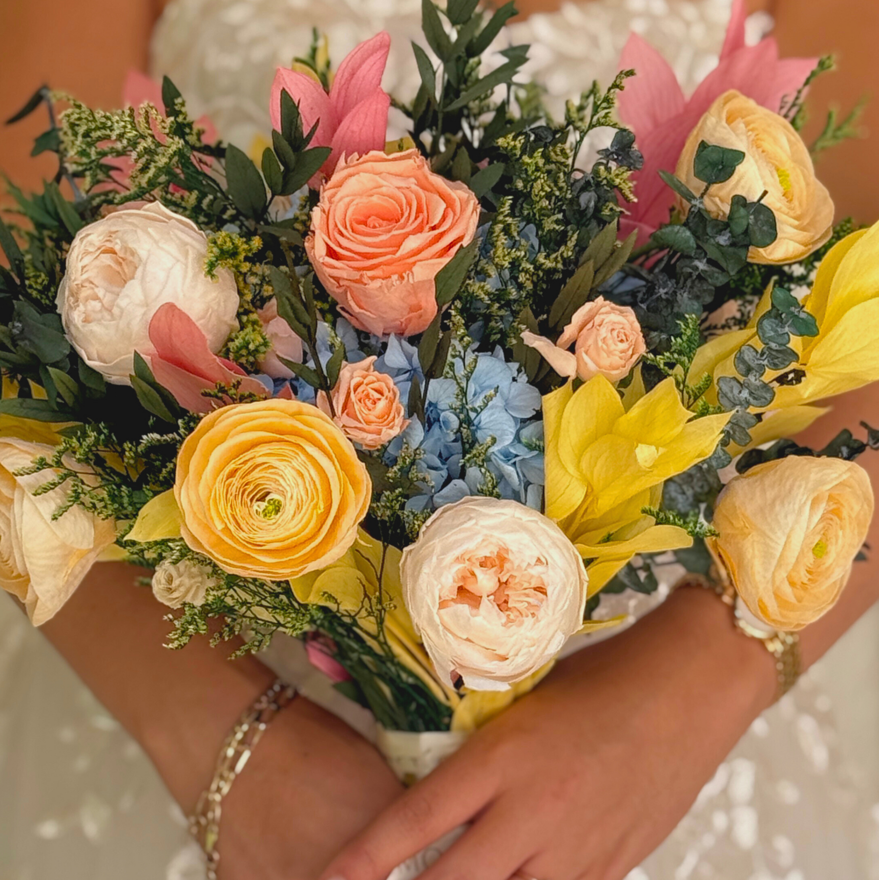 Eternal Bride Bouquet - "Le Jardin d’Amour"