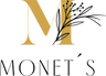 Monet's, rosas naturales que duran 1 año. logo